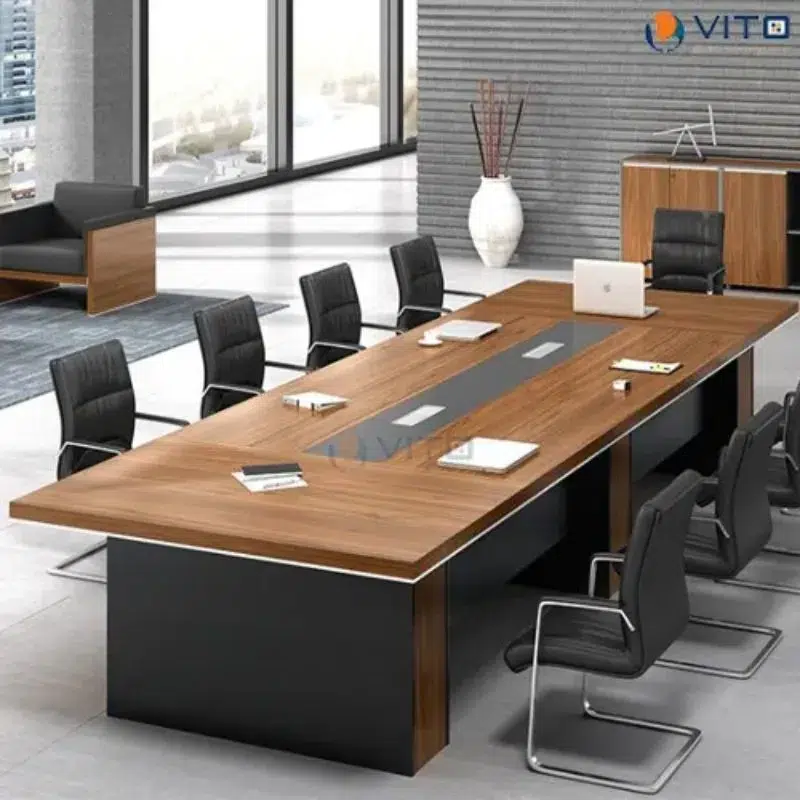 Bàn họp Vito gỗ hiện đại 4m BHV-04