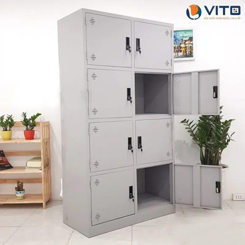 TỦ TÀI LIỆU SẮT VITO TTLV-TS08 2 Tủ tài liệu sắt Vito TTLV-TS08 - Ảnh 2