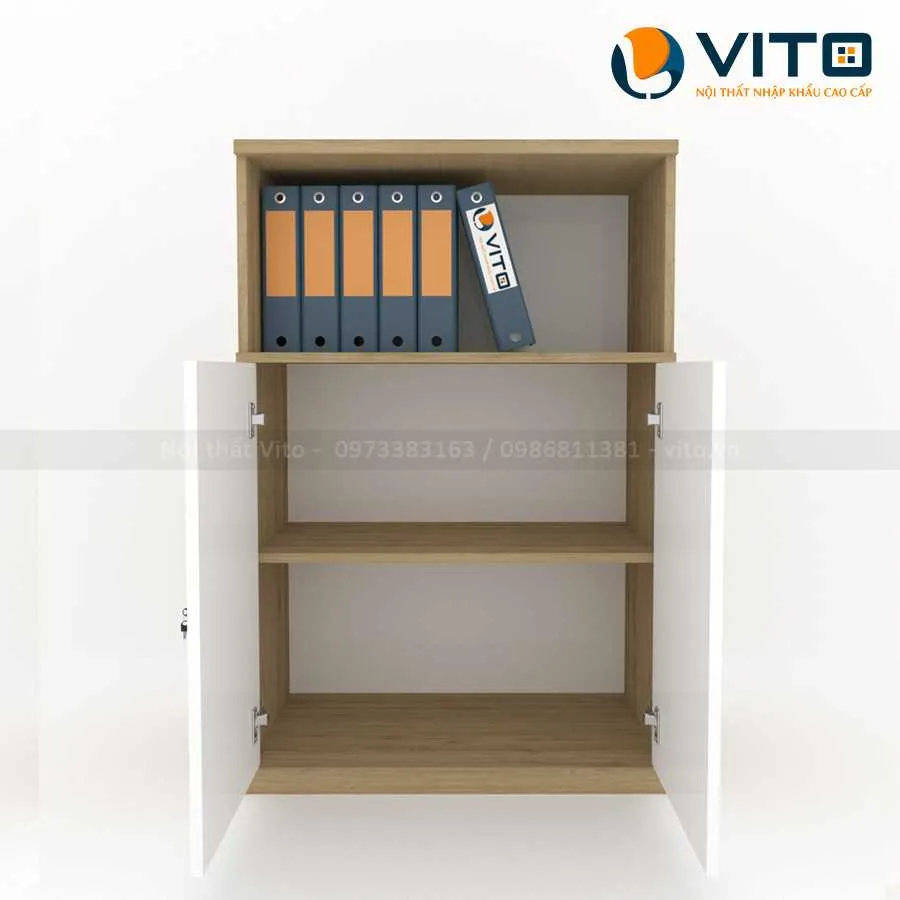 TỦ TÀI LIỆU LỬNG VITO TTLV-TL06 2 Tủ tài liệu lửng Vito TTLV-TL06 - Ảnh 2