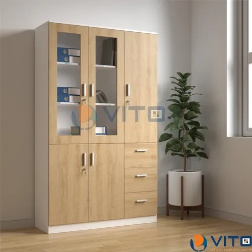 Tủ tài liệu 3 cánh Vito TTLV-TL04