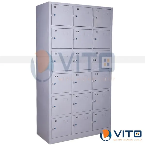 Tủ sắt Locker Vito 18 ngăn TSV-LK18