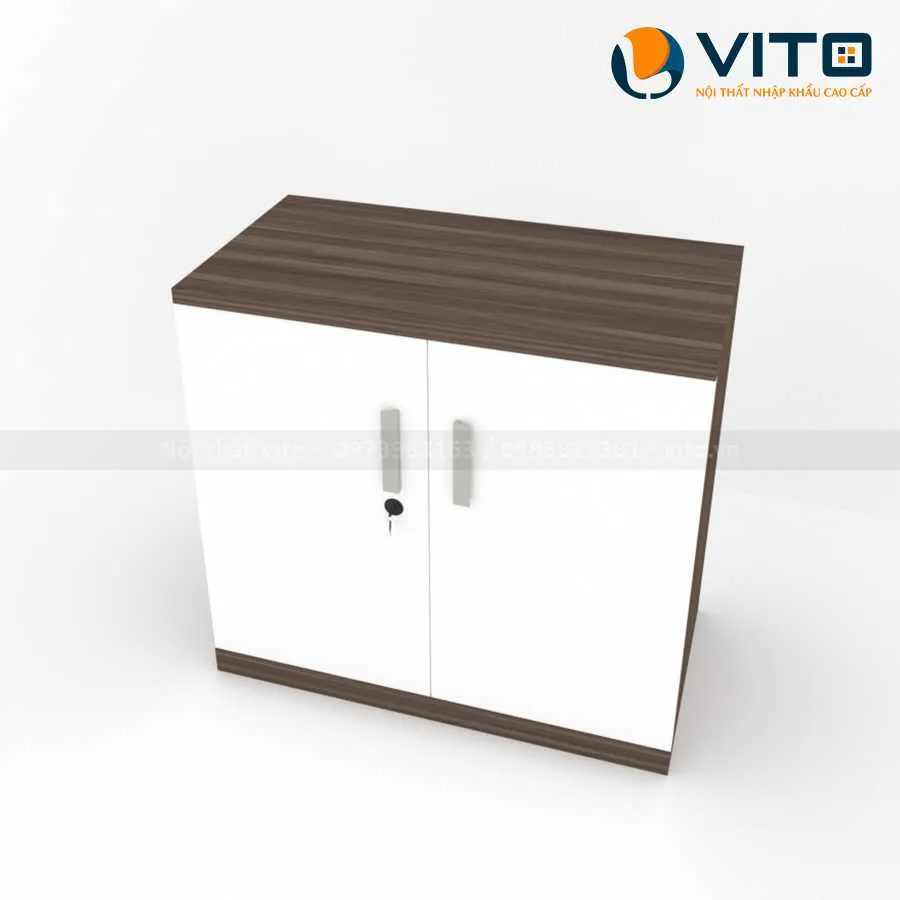 TỦ TÀI LIỆU THẤP VITO TTLV-TT04 3 Tủ tài liệu thấp Vito TTLV-TT04 - Ảnh 3