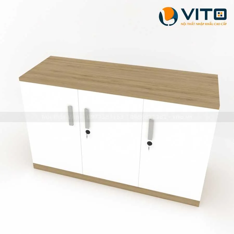 TỦ TÀI LIỆU THẤP VITO TTLV-TT06 3 Tủ tài liệu thấp Vito TTLV-TT06 - Ảnh 3