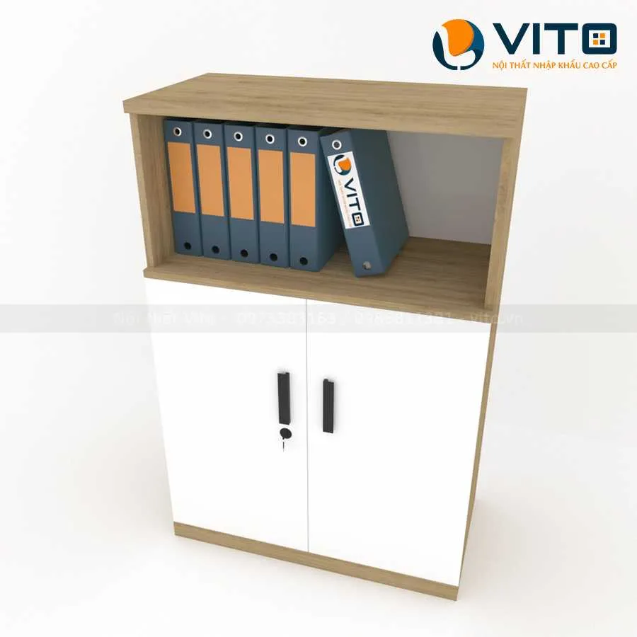 TỦ TÀI LIỆU LỬNG VITO TTLV-TL06 3 Tủ tài liệu lửng Vito TTLV-TL06 - Ảnh 3