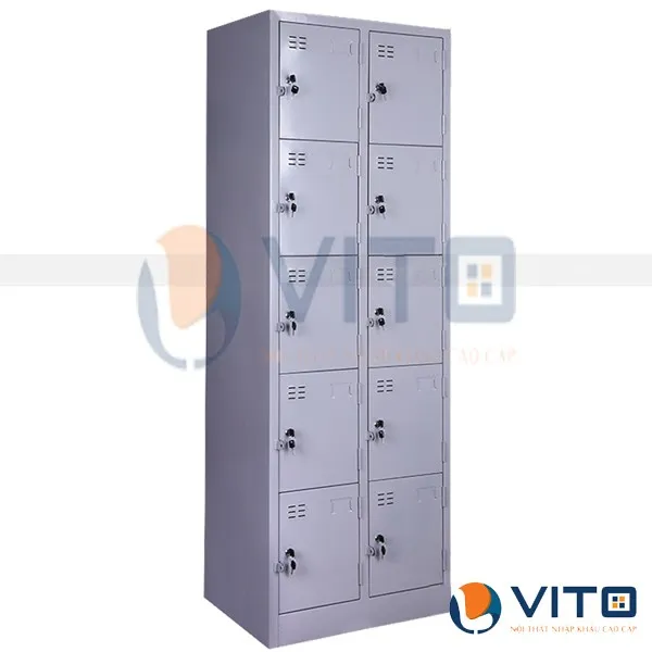 Tủ sắt Locker Vito 10 ngăn TSV-LK10