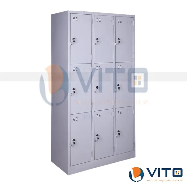 Tủ sắt Locker Vito 09 ngăn TSV-LK09