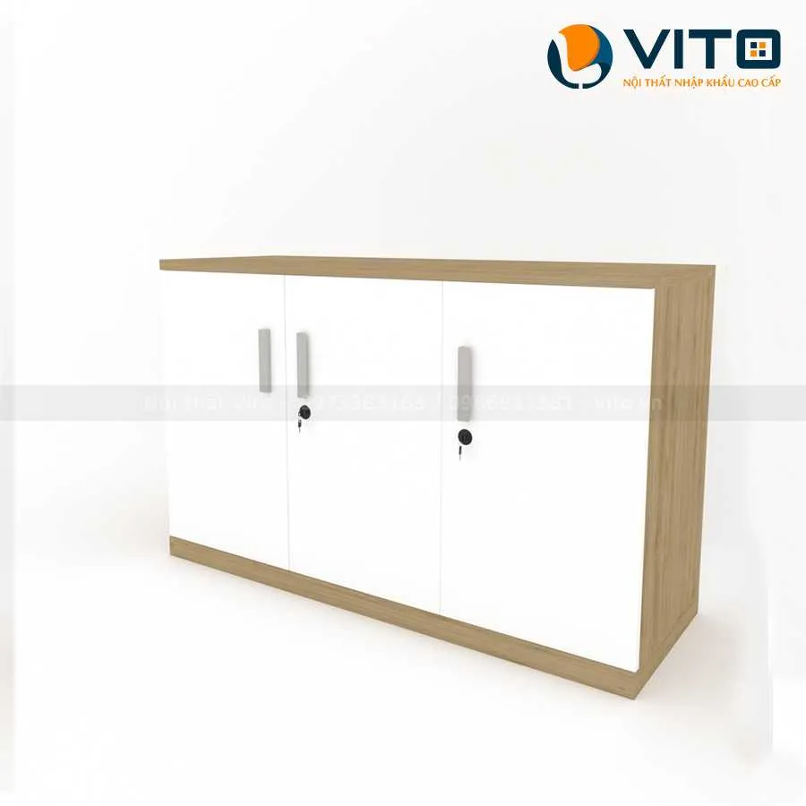 TỦ TÀI LIỆU THẤP VITO TTLV-TT06 4 Tủ tài liệu thấp Vito TTLV-TT06 - Ảnh 4