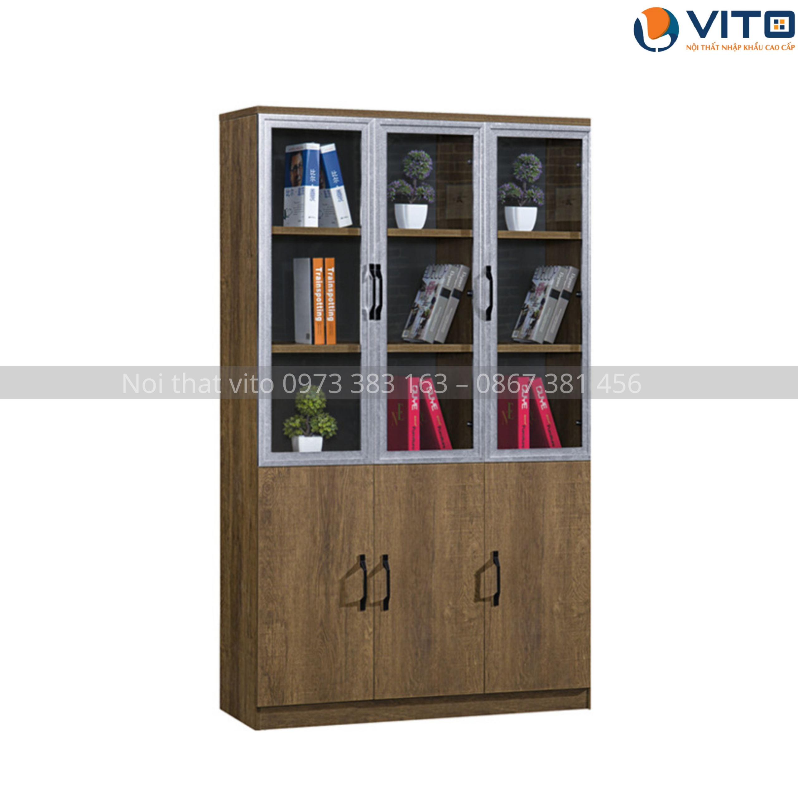 Tủ tài liệu lãnh đạo Vito TLDV-S66-08-03-D
