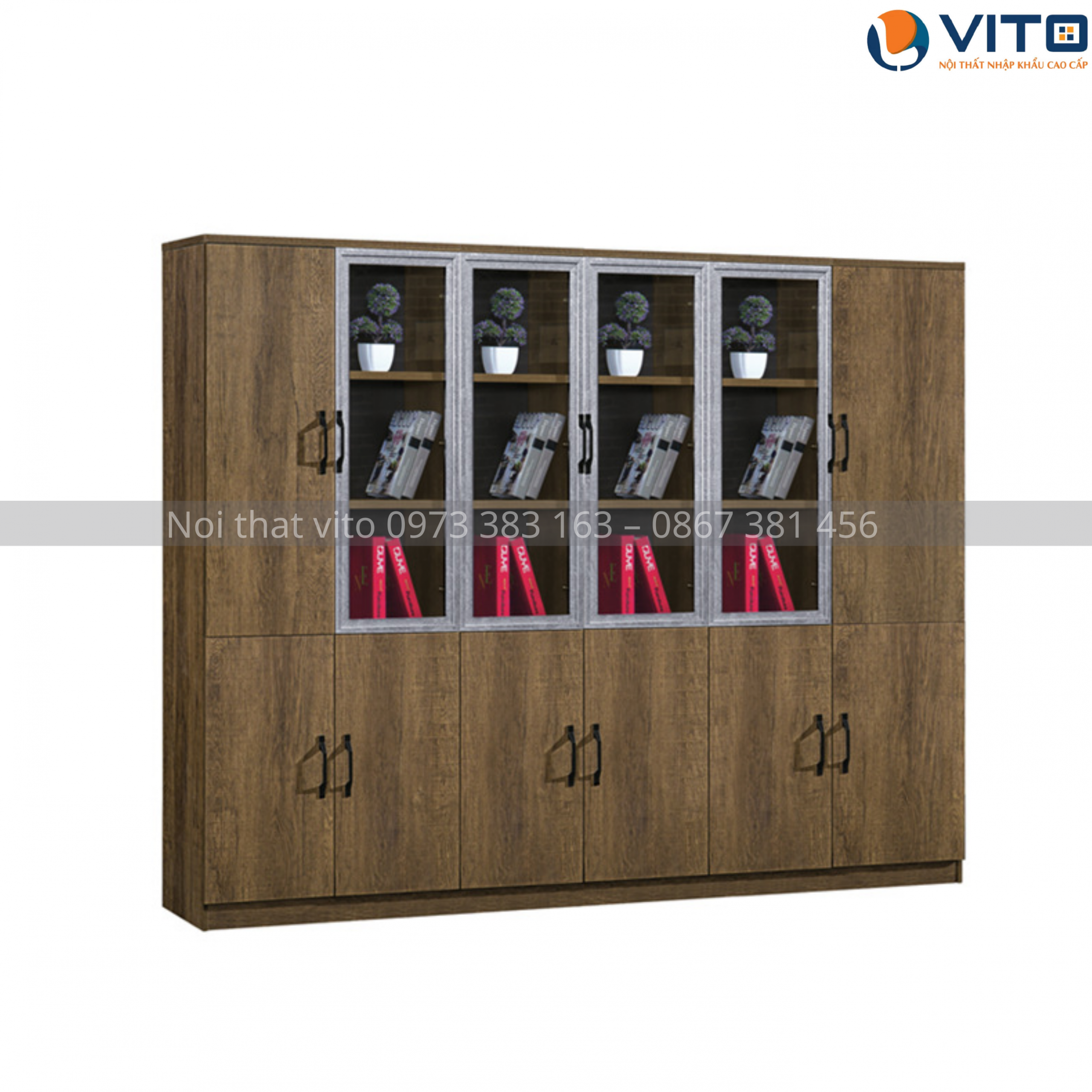 Tủ tài liệu lãnh đạo Vito TLDV-S66-08-06-D