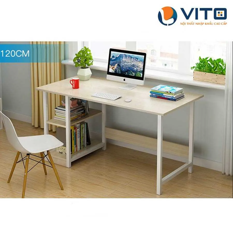 BÀN LÀM VIỆC ĐƠN GIẢN VITO BLVV-BLV20 5 Bàn làm việc đơn giản Vito BLVV-BLV20 - Ảnh 5