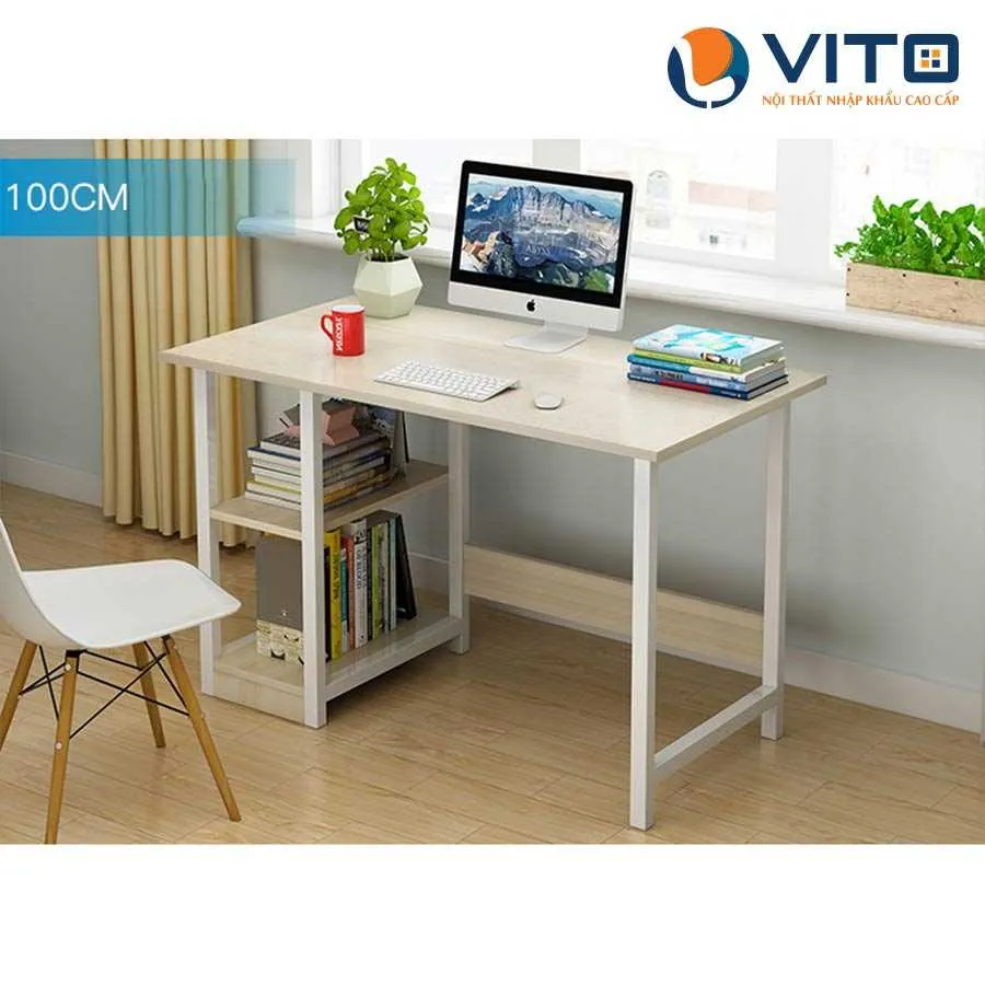 BÀN LÀM VIỆC ĐƠN GIẢN VITO BLVV-BLV20 4 Bàn làm việc đơn giản Vito BLVV-BLV20 - Ảnh 4