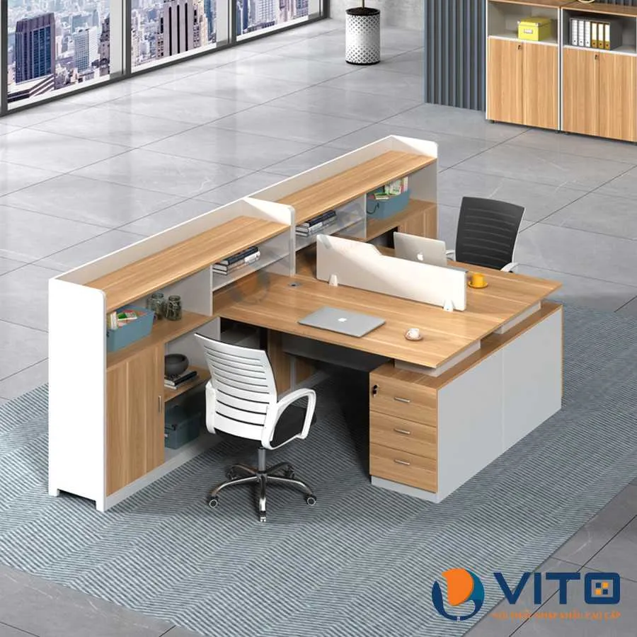 Module bàn làm việc Vito 2 người MDV-CB0912