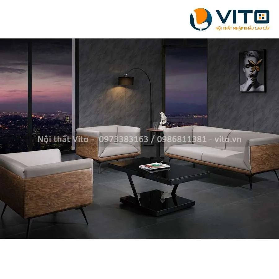 Sofa da cao cấp Vito SFV-K-930