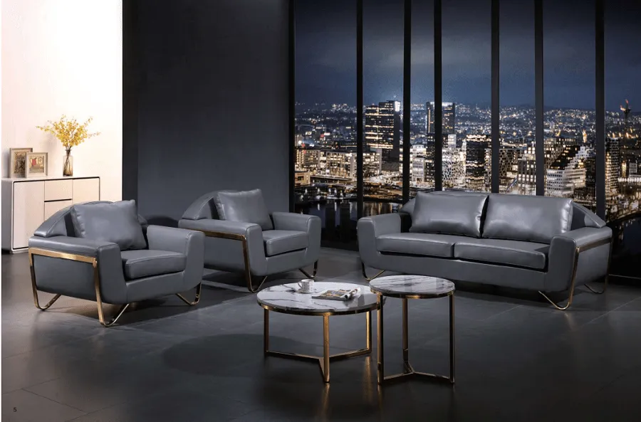 Sofa da cao cấp Cytherea K-903