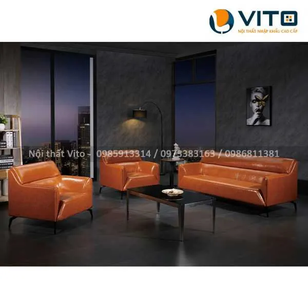 Sofa da cao cấp Vanadis K-905