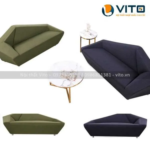 Sofa nỉ cao cấp Ourea K-919