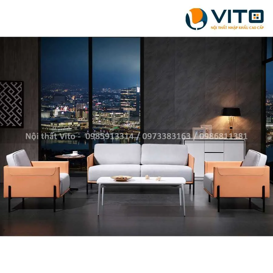 Sofa da cao cấp Venus K-927