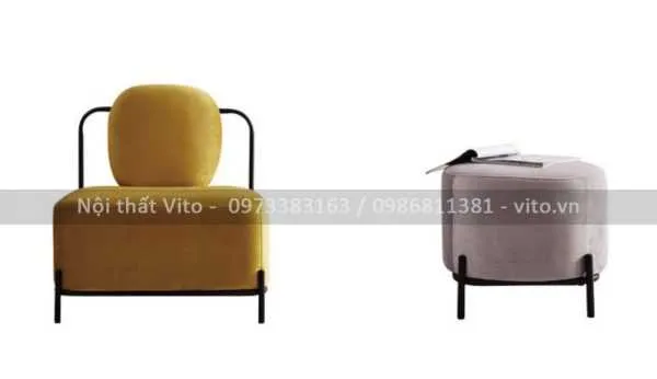 SOFA NỈ CAO CẤP VITO SFV-K-B73 3 Sofa nỉ cao cấp Oros K-B73