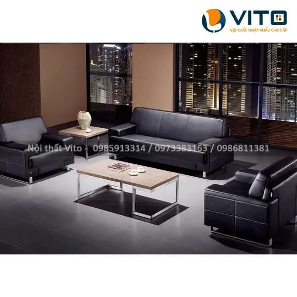 Sofa da cao cấp Seid K829