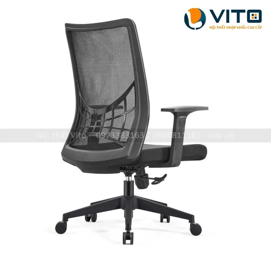 GHẾ XOAY VĂN PHÒNG VITO GXV-B611 4 Ghế xoay văn phòng Vito GXV-B611 - Ảnh 4