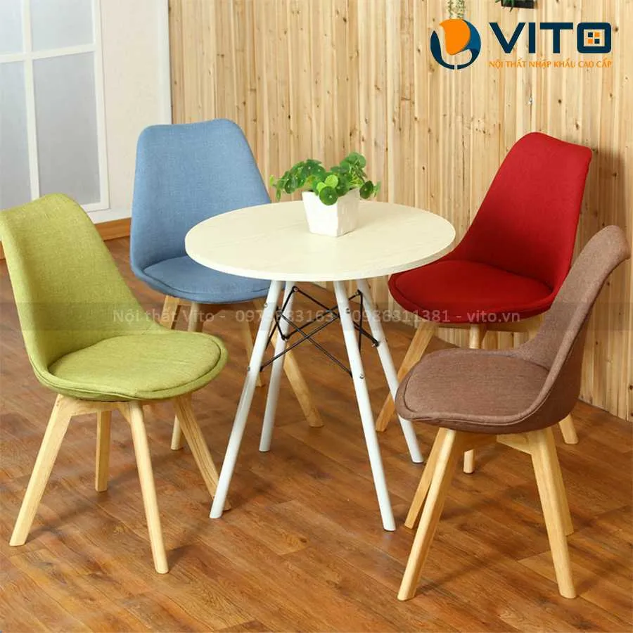 Ghế Chân Gỗ Vito GV-J5B