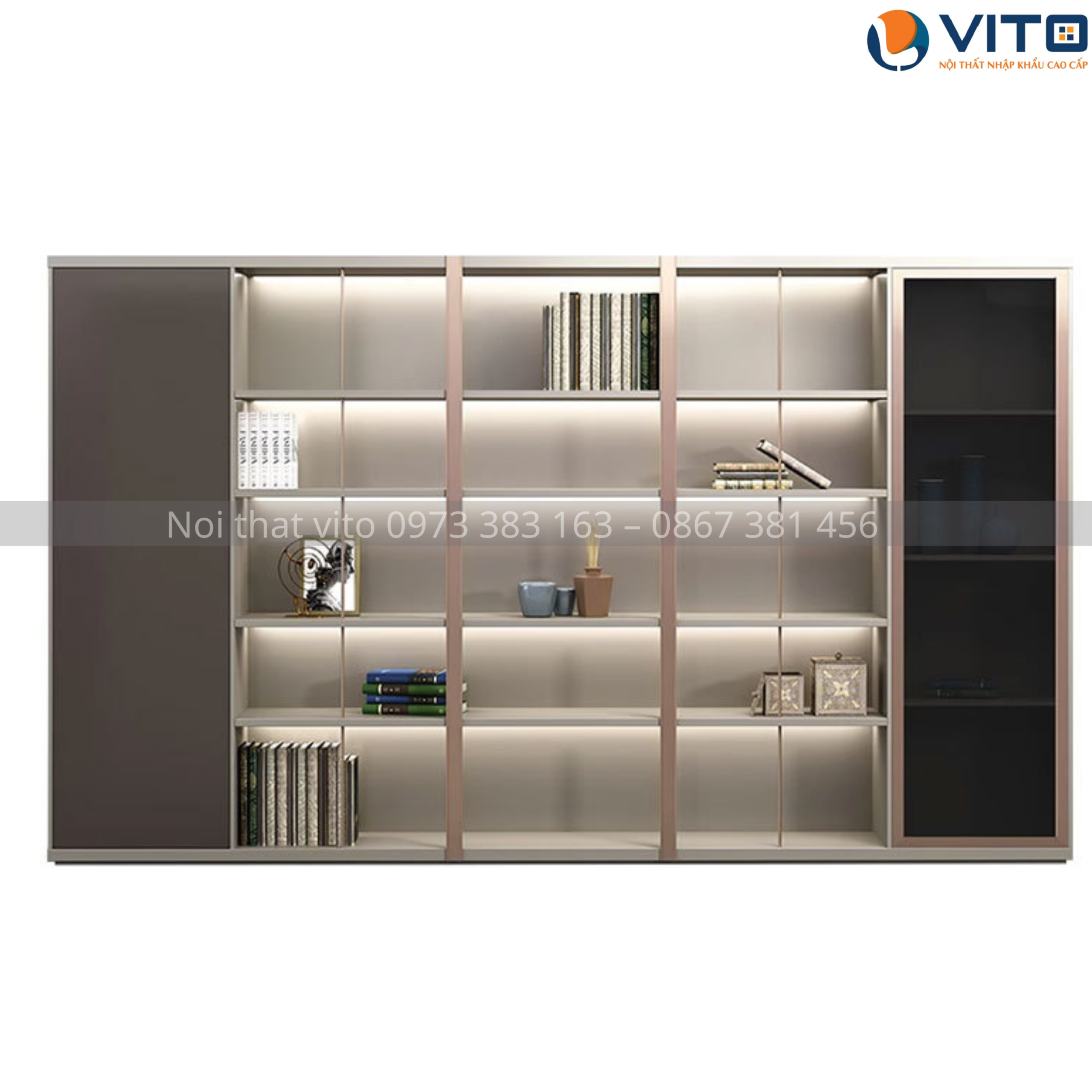 Tủ lãnh đạo Vito TLDV-FLGZ-84