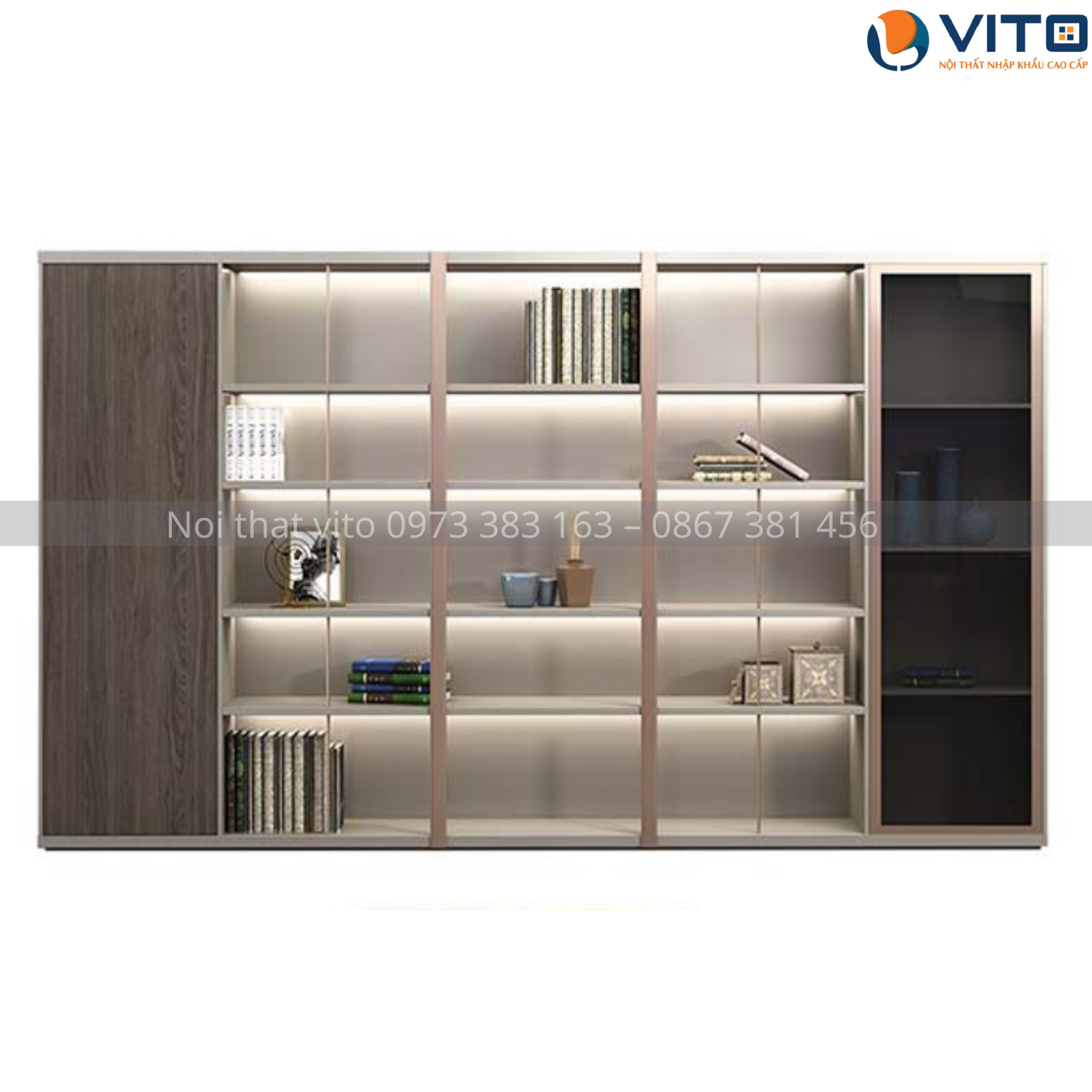 Tủ tài liệu lãnh đạo Vito TLDV-FLGZ-84B