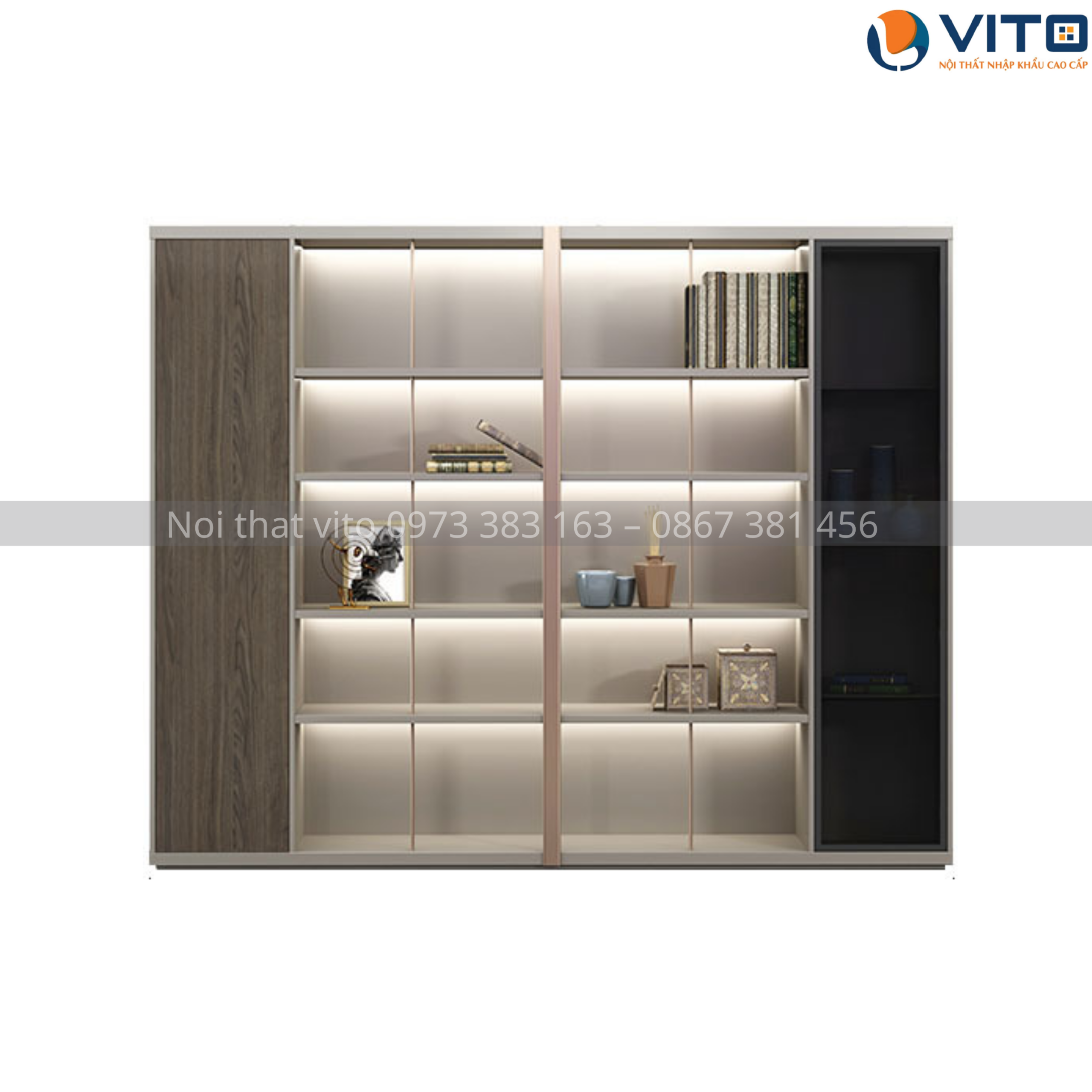 Tủ tài liệu lãnh đạo Vito TLDV-FLGZ-83B