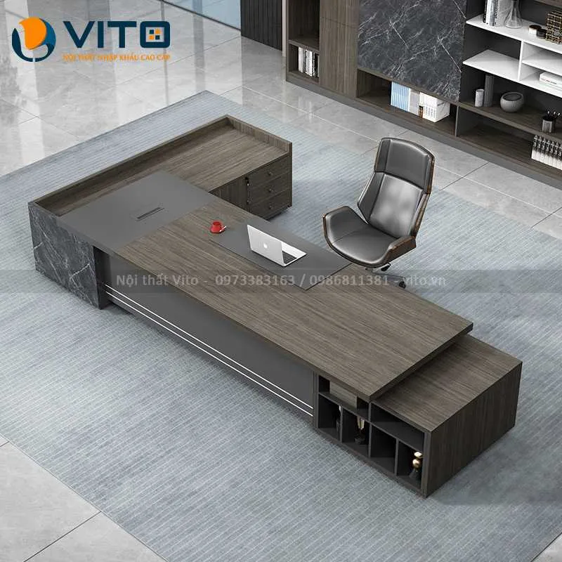 BÀN LÃNH ĐẠO VITO BLDV-JZ-08A 4 Bàn lãnh đạo Vito BLDV-JZ-08A - Ảnh 4