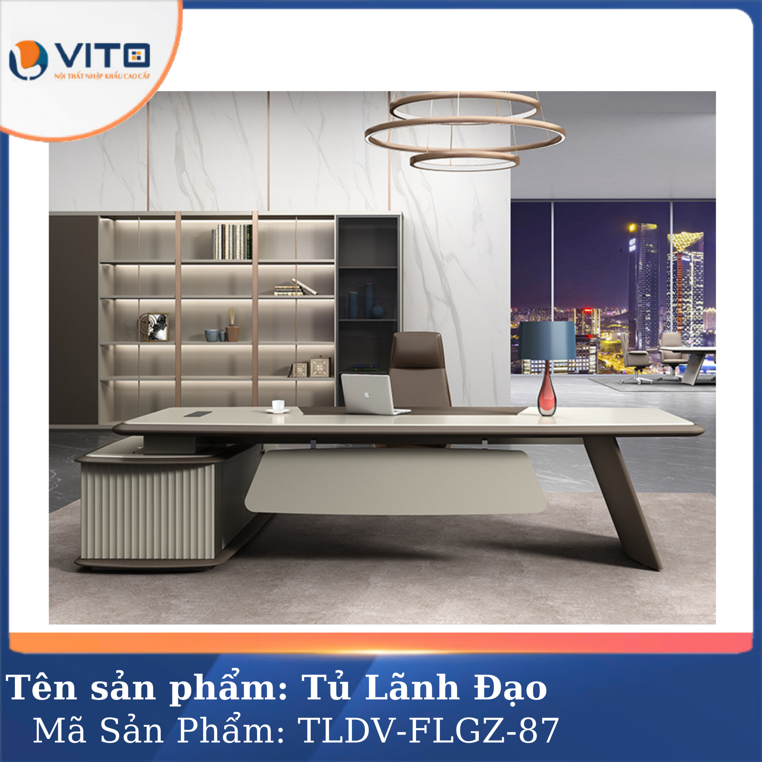 TỦ TÀI LIỆU LÃNH ĐẠO VITO TLDV-FLGZ-87 11 Tủ tài liệu lãnh đạo Vito TLDV-FLGZ-87 - Ảnh 11