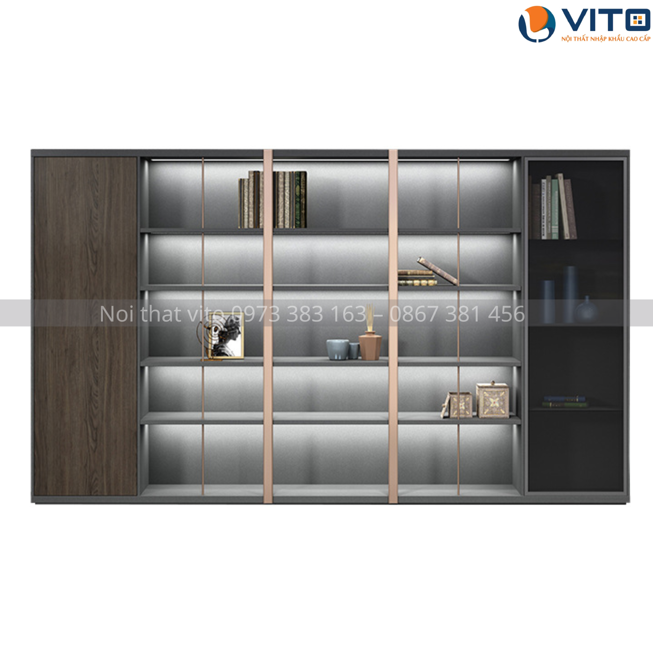 Tủ tài liệu lãnh đạo Vito TLDV-FLGZ-87