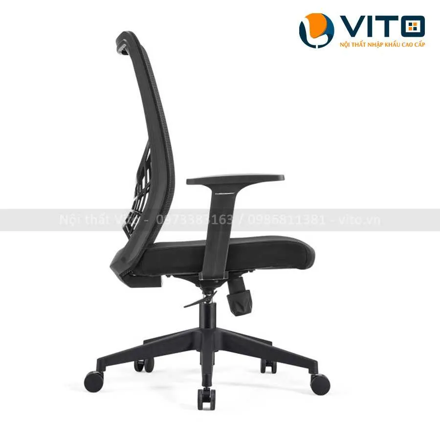 GHẾ XOAY VĂN PHÒNG VITO GXV-B611 3 Ghế xoay văn phòng Vito GXV-B611 - Ảnh 3