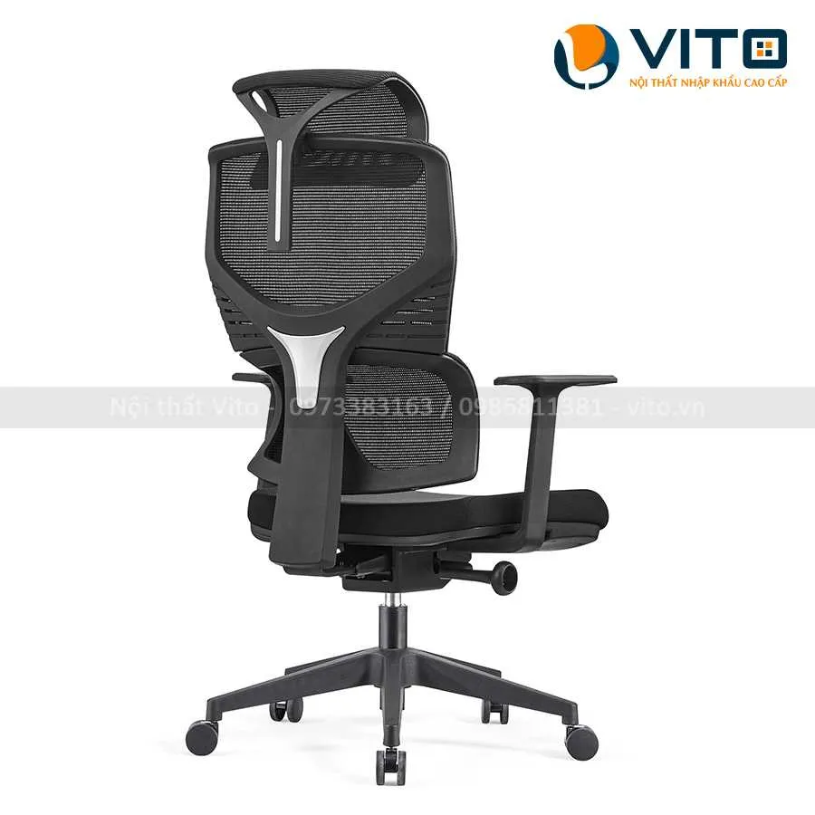 GHẾ XOAY VĂN PHÒNG VITO GXV-A669 4 Ghế Xoay Văn Phòng Vito GXV-A669 - Ảnh 4