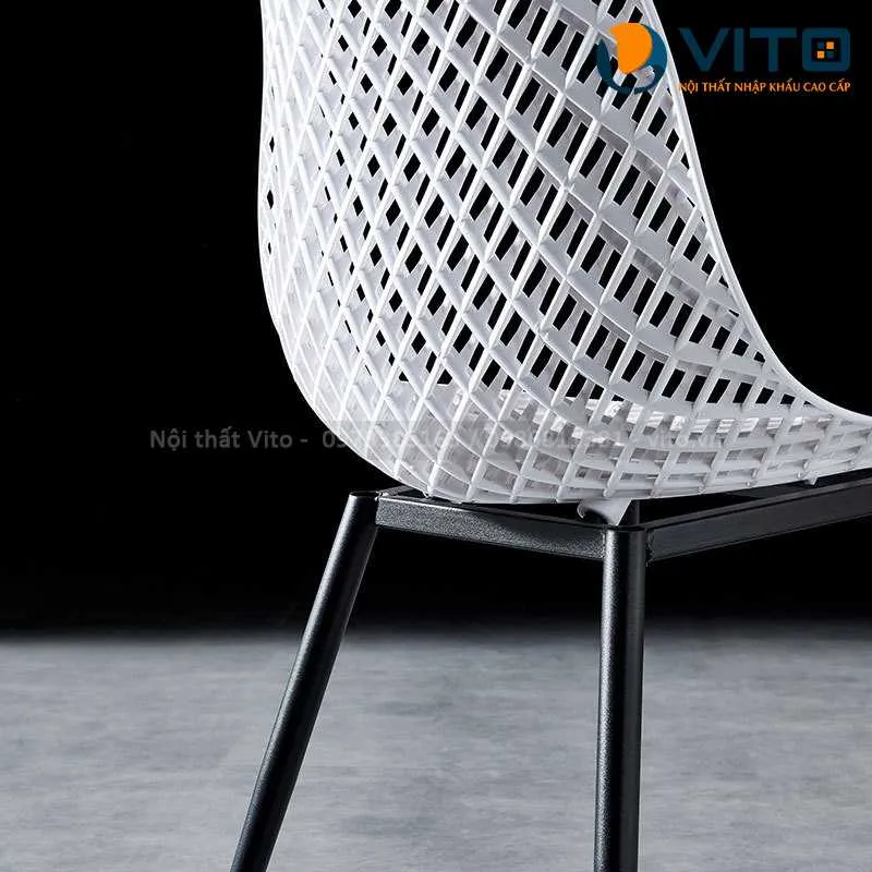 GHẾ CAFE VITO GCFV-J12B 3 Ghế Cafe Vito GCFV-J12B - Ảnh 3