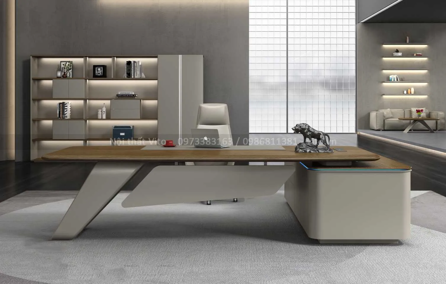 TỦ LÃNH ĐẠO VITO TLDV-FLGZ-81 5 Tủ lãnh đạo Vito TLDV-FLGZ-81 - Ảnh 5