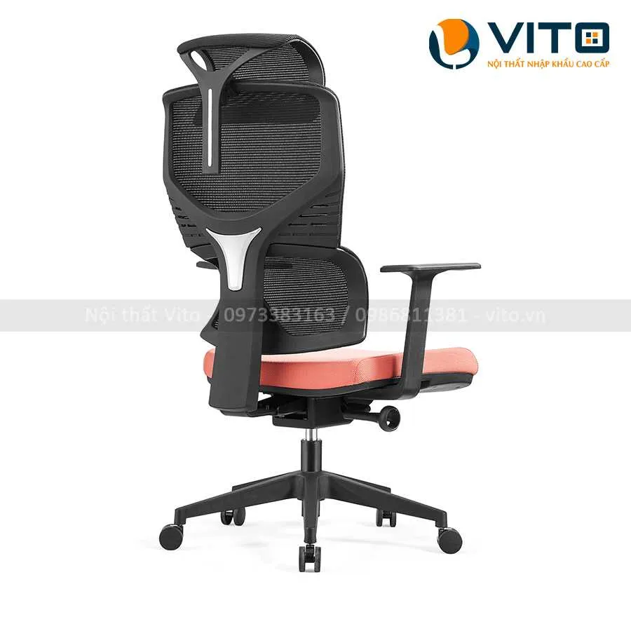 GHẾ XOAY VĂN PHÒNG VITO GXV-A669 8 Ghế Xoay Văn Phòng Vito GXV-A669 - Ảnh 8