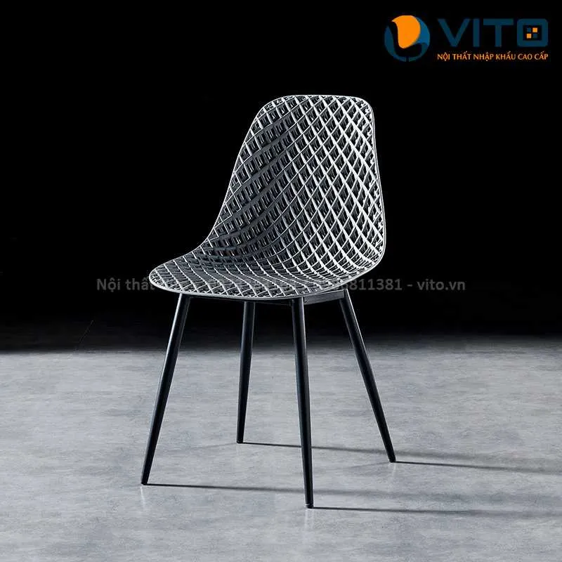 GHẾ CAFE VITO GCFV-J12B 6 Ghế Cafe Vito GCFV-J12B - Ảnh 6