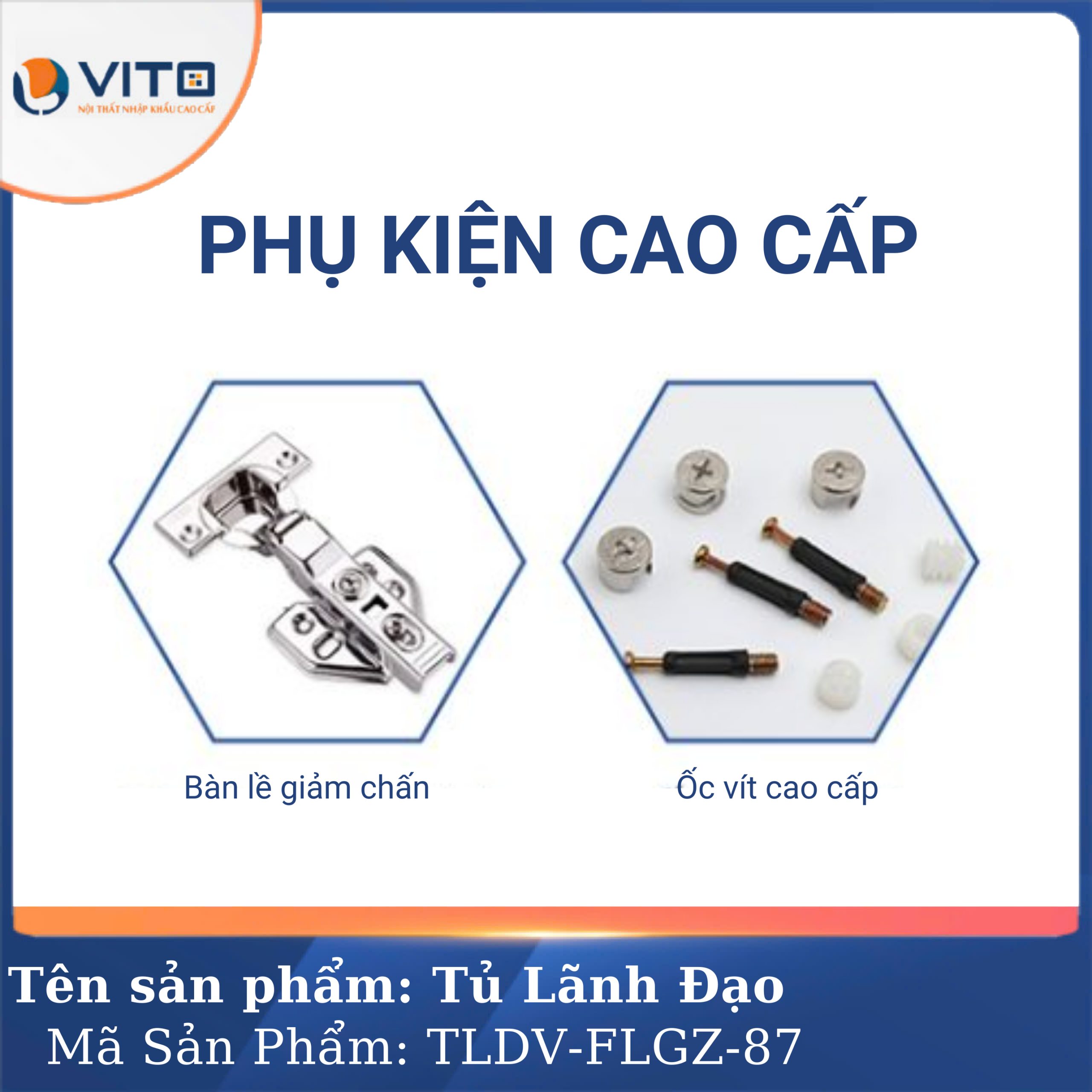 TỦ TÀI LIỆU LÃNH ĐẠO VITO TLDV-FLGZ-87 8 Tủ tài liệu lãnh đạo Vito TLDV-FLGZ-87 - Ảnh 8