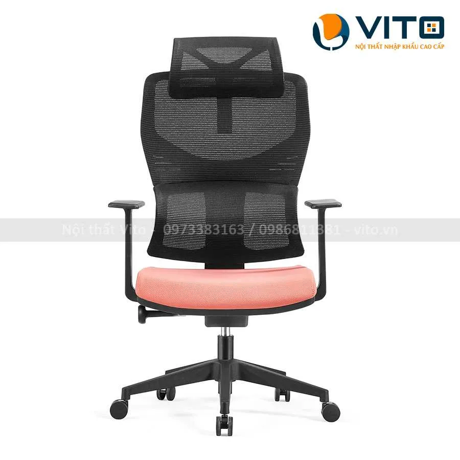 GHẾ XOAY VĂN PHÒNG VITO GXV-A669 6 Ghế Xoay Văn Phòng Vito GXV-A669 - Ảnh 6