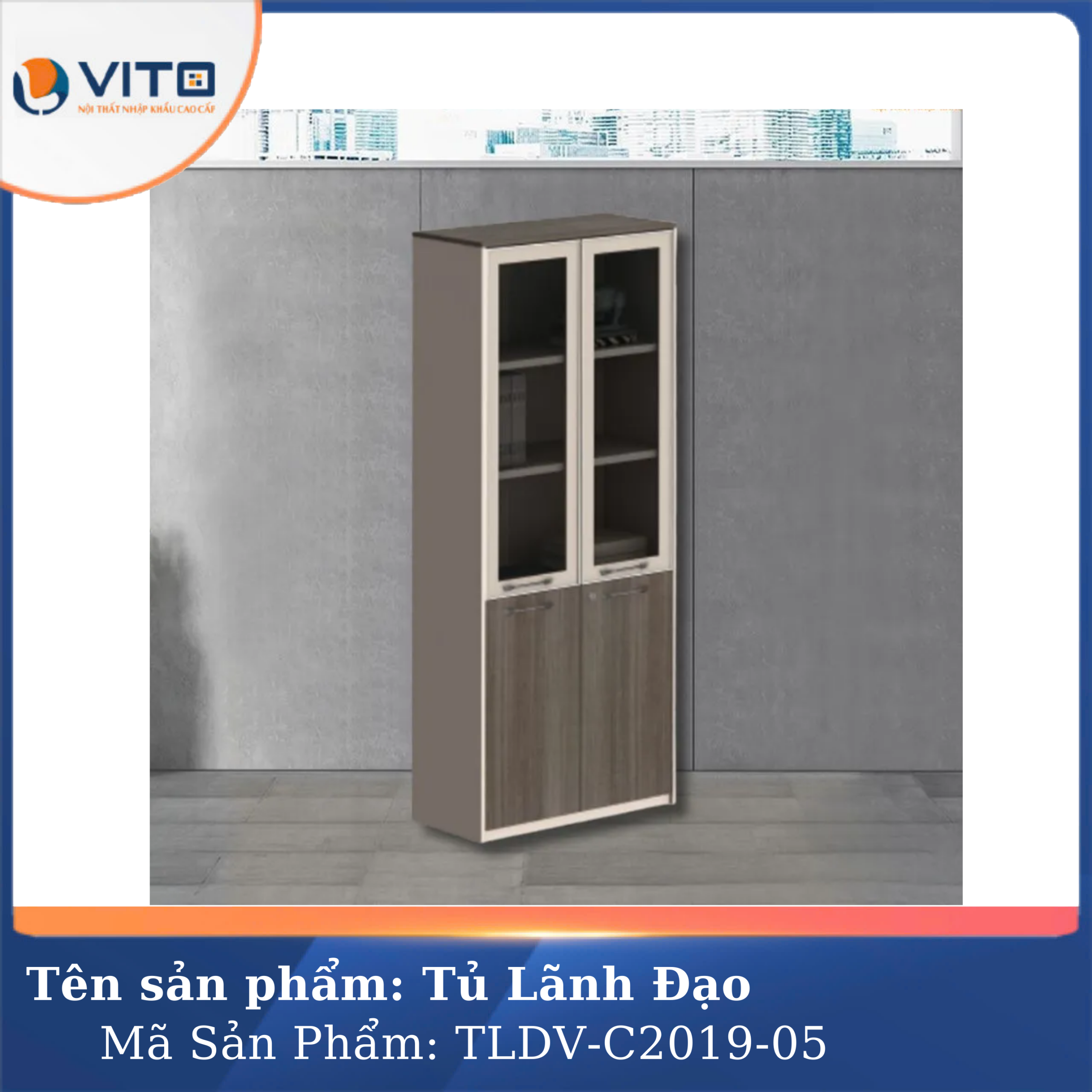 TỦ TÀI LIỆU LÃNH ĐẠO VITO TLDV-C2019-05 8 Tủ tài liệu lãnh đạo Vito TLDV-C2019-05 - Ảnh 8