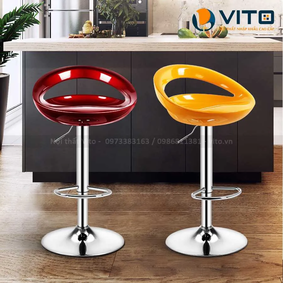 GHẾ BAR THỦNG VITO GBV-GB2 2 Ghế bar thủng Vito GBV-GB2 - Ảnh 2