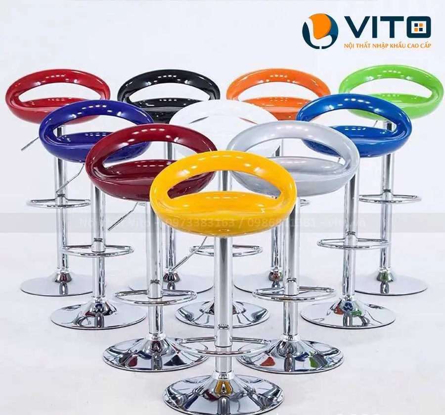 GHẾ BAR THỦNG VITO GBV-GB2 3 Ghế bar thủng Vito GBV-GB2 - Ảnh 3