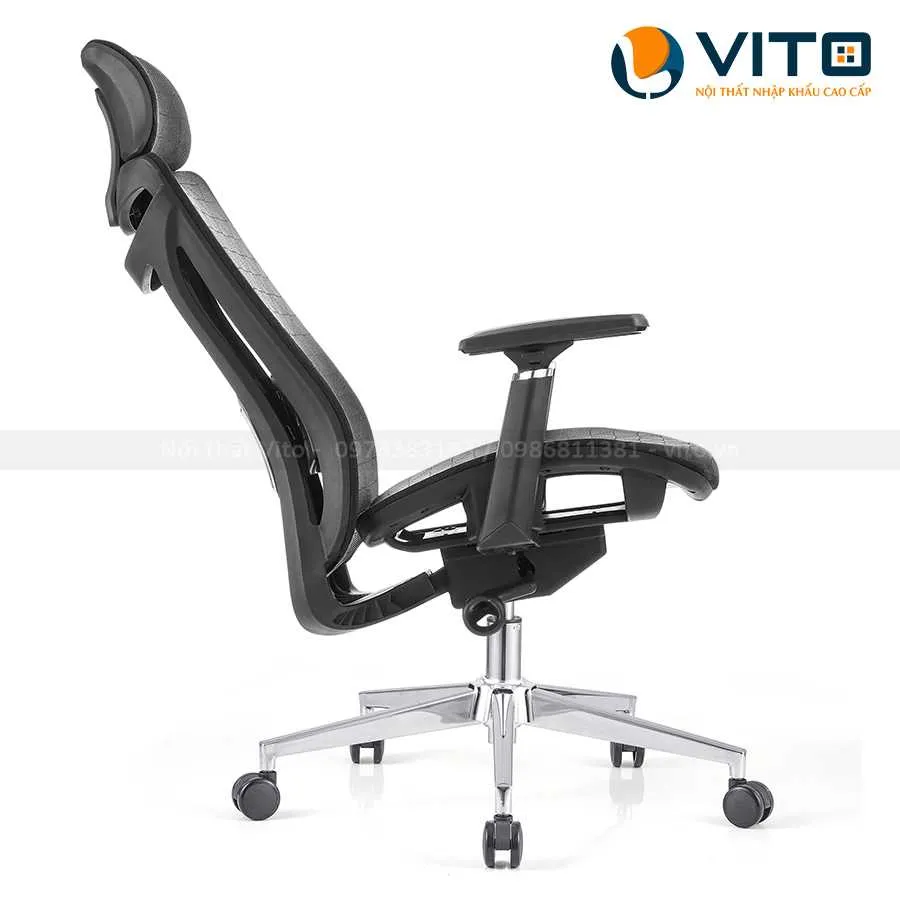 GHẾ XOAY VĂN PHÒNG VITO GXV-A285L 4 Ghế xoay văn Phòng Vito GXV-A285L - Ảnh 4