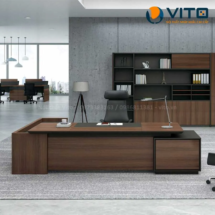 Bàn lãnh đạo Vito 2m8 BLDV-KT-01T2820