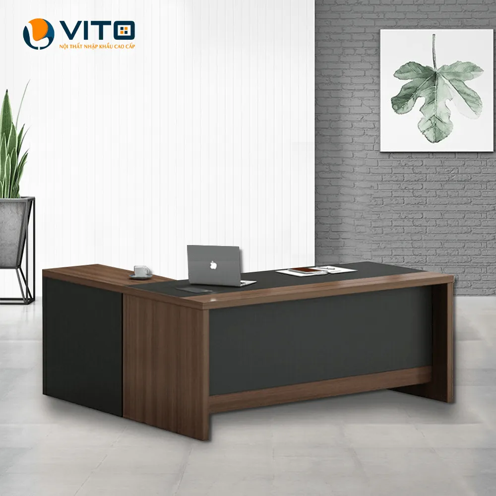 Bàn lãnh đạo Vito Titan 1m8 BLDV-KT-06T1816