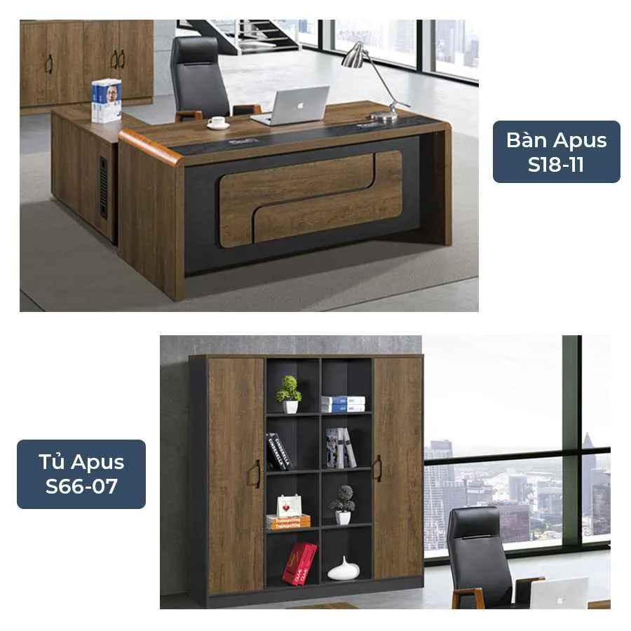 COMBO BÀN TỦ GIÁM ĐỐC VITO CBV-CB16 3 Combo bàn tủ giám đốc Vito CBV-CB16 - Ảnh 3