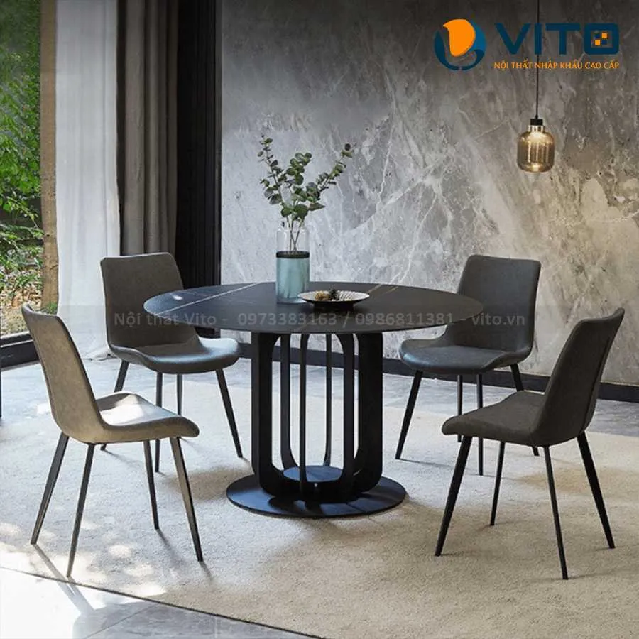 BỘ BÀN GHẾ ĂN NHẬP KHẨU VITO BGAV-BGA02 3 Bộ bàn ghế ăn nhập khẩu Vito BGAV-BGA02 - Ảnh 3