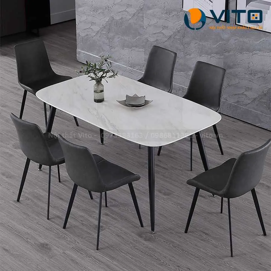 Bộ bàn ghế ăn nhập khẩu Vito BGAV-BGA14