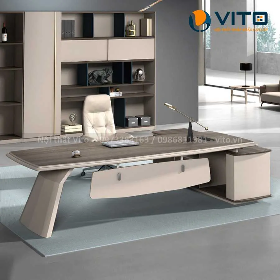 COMBO PHÒNG GIÁM ĐỐC VITO CBV-CB10 2 Combo phòng giám đốc Vito CBV-CB10 - Ảnh 2