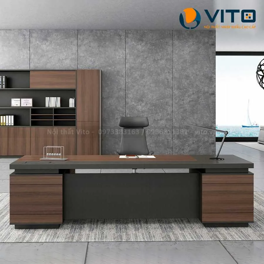 COMBO PHÒNG GIÁM ĐỐC VITO CBV-CB19 2 Combo phòng giám đốc Vito CBV-CB19 - Ảnh 2